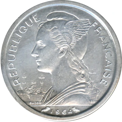 1 Franc front