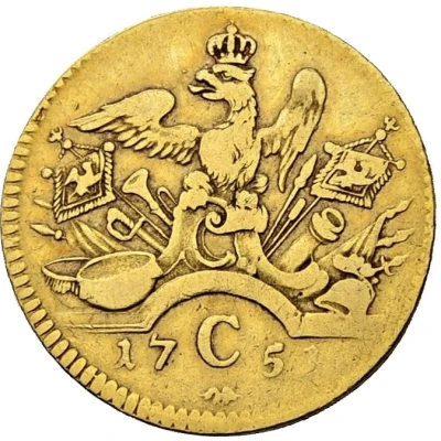 1 Friedrich d'or - Frederick II back