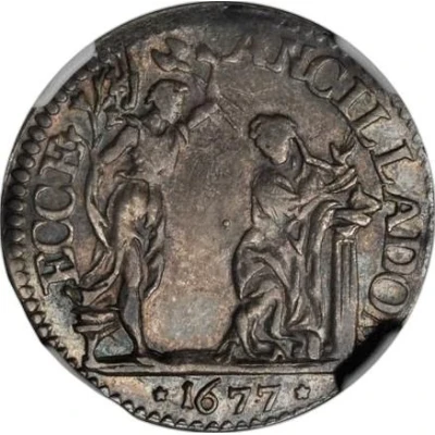 1 Giulio - Cosimo III back