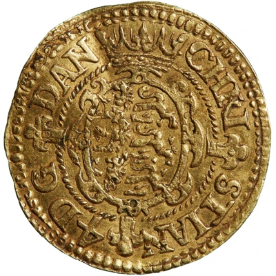 1 Gold Krone - Christian IV front