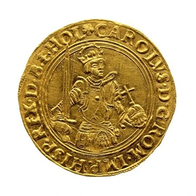 1 Gold Real - Charles V ND front