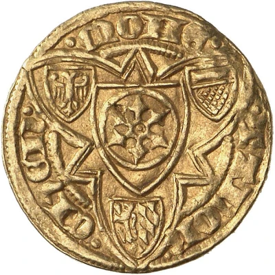 1 Goldgulden - Adolphus I of Nassau ND back