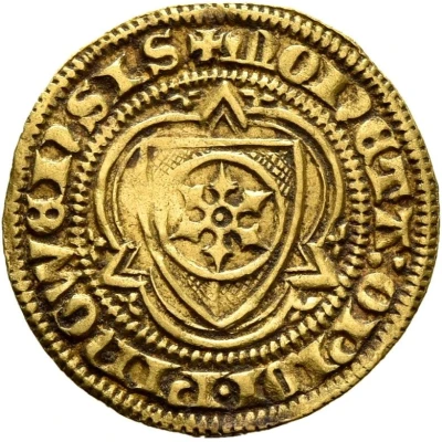 1 Goldgulden - Adolphus I of Nassau ND back