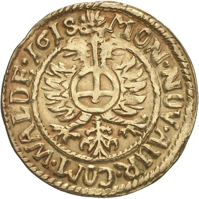 1 Goldgulden - Christian and Wolrad IV back