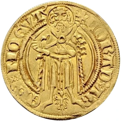 1 Goldgulden - Conrad II of Weinsberg ND front