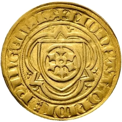 1 Goldgulden - Conrad II of Weinsberg ND back