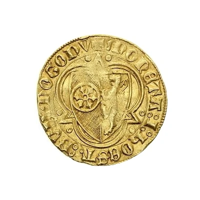 1 Goldgulden - Conrad II of Weinsberg ND back