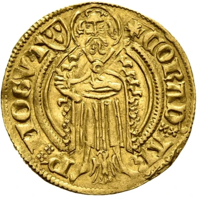 1 Goldgulden - Conrad II of Weinsberg ND front