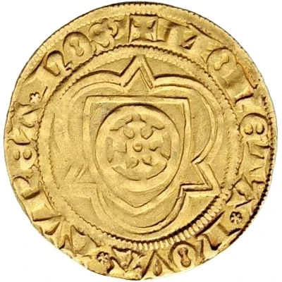 1 Goldgulden - Conrad III of Dhaun ND back