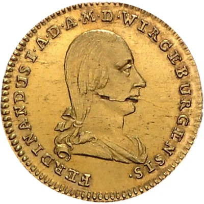 1 Goldgulden - Ferdinand of Austria Neujahrsgoldgulden front