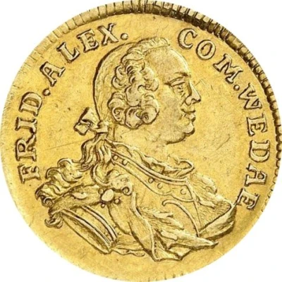 1 Goldgulden - Frederick Alexander front