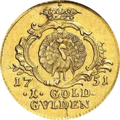 1 Goldgulden - Frederick Alexander back