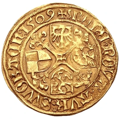 1 Goldgulden - Frederick II the Elder back