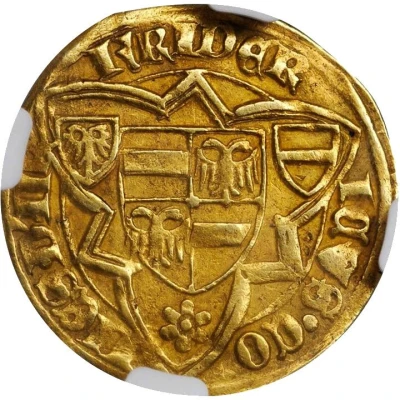 1 Goldgulden - Frederick III ND back