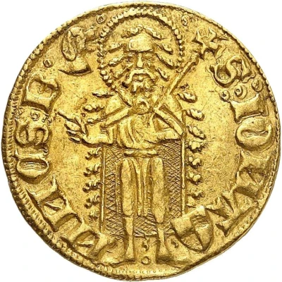 1 Goldgulden - Frederick V ND back