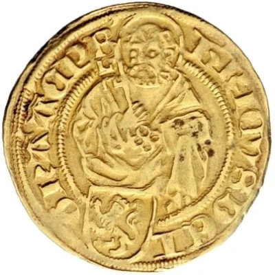 1 Goldgulden - Henry II of Schwarzburg ND front