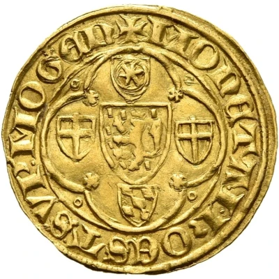 1 Goldgulden - John II of Nassau ND back