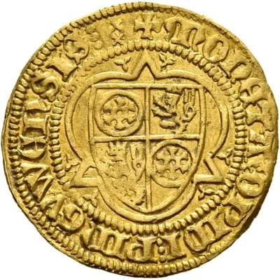 1 Goldgulden - John of Luxembourg-Ligny ND back