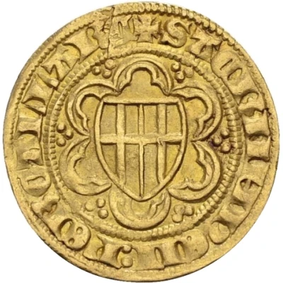 1 Goldgulden - Kuno II of Falkenstein ND back