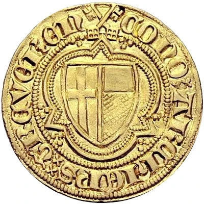 1 Goldgulden - Kuno II of Falkenstein ND front