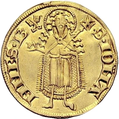 1 Goldgulden - Kuno II of Falkenstein ND back