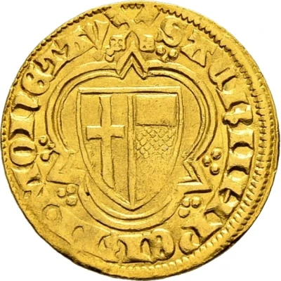 1 Goldgulden - Kuno II of Falkenstein ND back