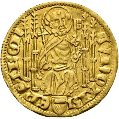 1 Goldgulden - Kuno II of Falkenstein ND front