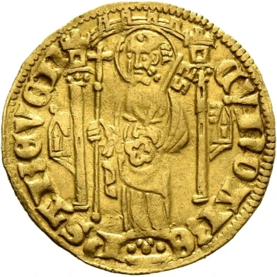 1 Goldgulden - Kuno II of Falkenstein ND front