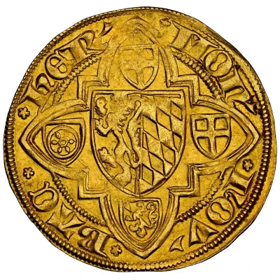 1 Goldgulden - Louis III the Bearded ND back