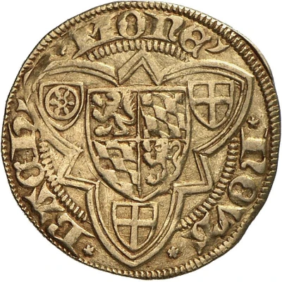 1 Goldgulden - Louis III ND back