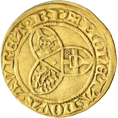 1 Goldgulden - Theodoric I Schenk of Erbach ND back