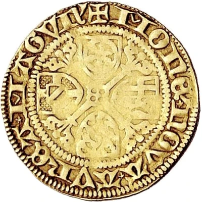 1 Goldgulden - Theodoric II of Isenburg ND back