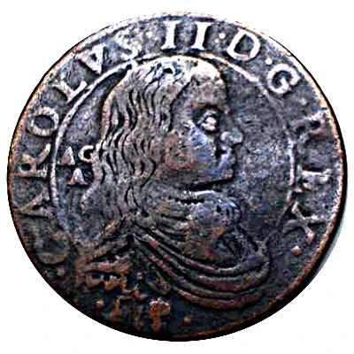 1 Grano - Charles II front