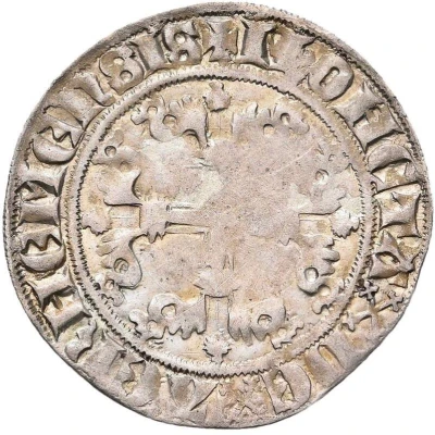 1 Groat "Floerken" - William I ND back