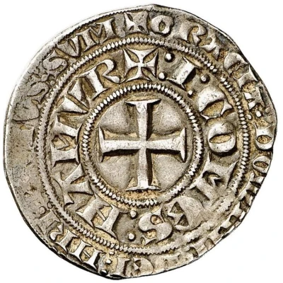 1 Groat - John I castle ND front