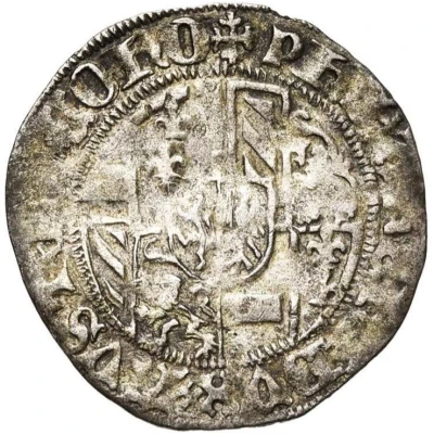 1 Groat - Philip the Handsome, Regency lions, roses reverse ND front