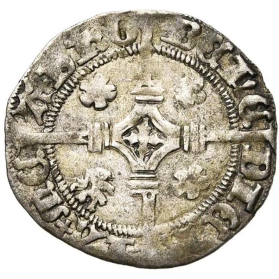 1 Groat - Philip the Handsome, Regency lions, roses reverse ND back