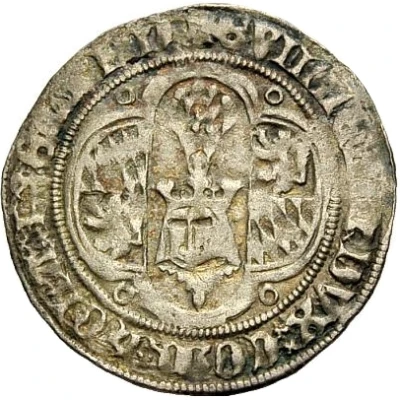 1 Groat "with Helmet" - William V of Bavaria ND front