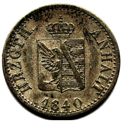 1 Groschen - Alexander Charles Joint Coinage front