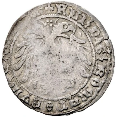 1 Groschen - Frederick III - V Graz front