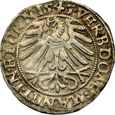 1 Groschen - Frederick II back