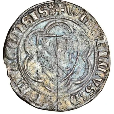 1 Groschen - William II ND front