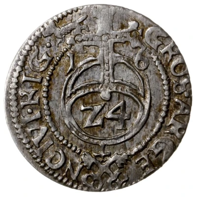 1½ Grossus - Sigismund III Vasa Riga back