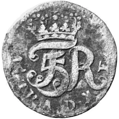 1½ Grote - Frederick V front