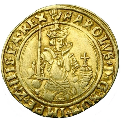 1 Guilder "Karolus Guilder" - Charles V ND front