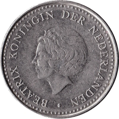 1 Gulden - Beatrix front