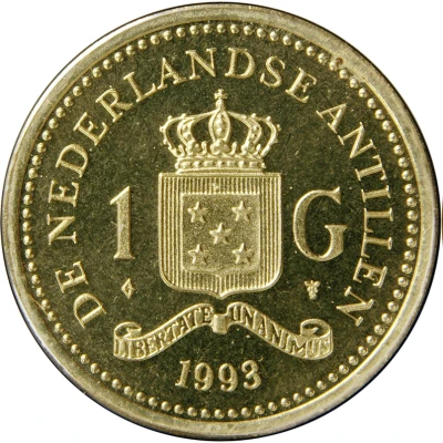 1 Gulden - Beatrix back