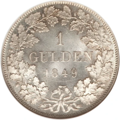 1 Gulden - Charles Anthony back