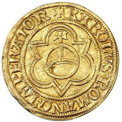 1 Gulden - Charles V ND back