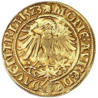 1 Gulden - Charles V back